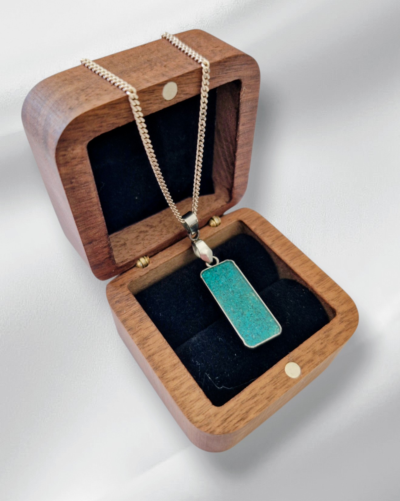 Custom Memorial Pendant - Treasured Foreva